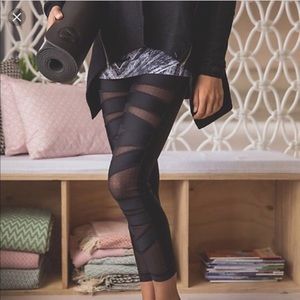 Lululemon Tech Mesh Shine Dot High Times Size 6